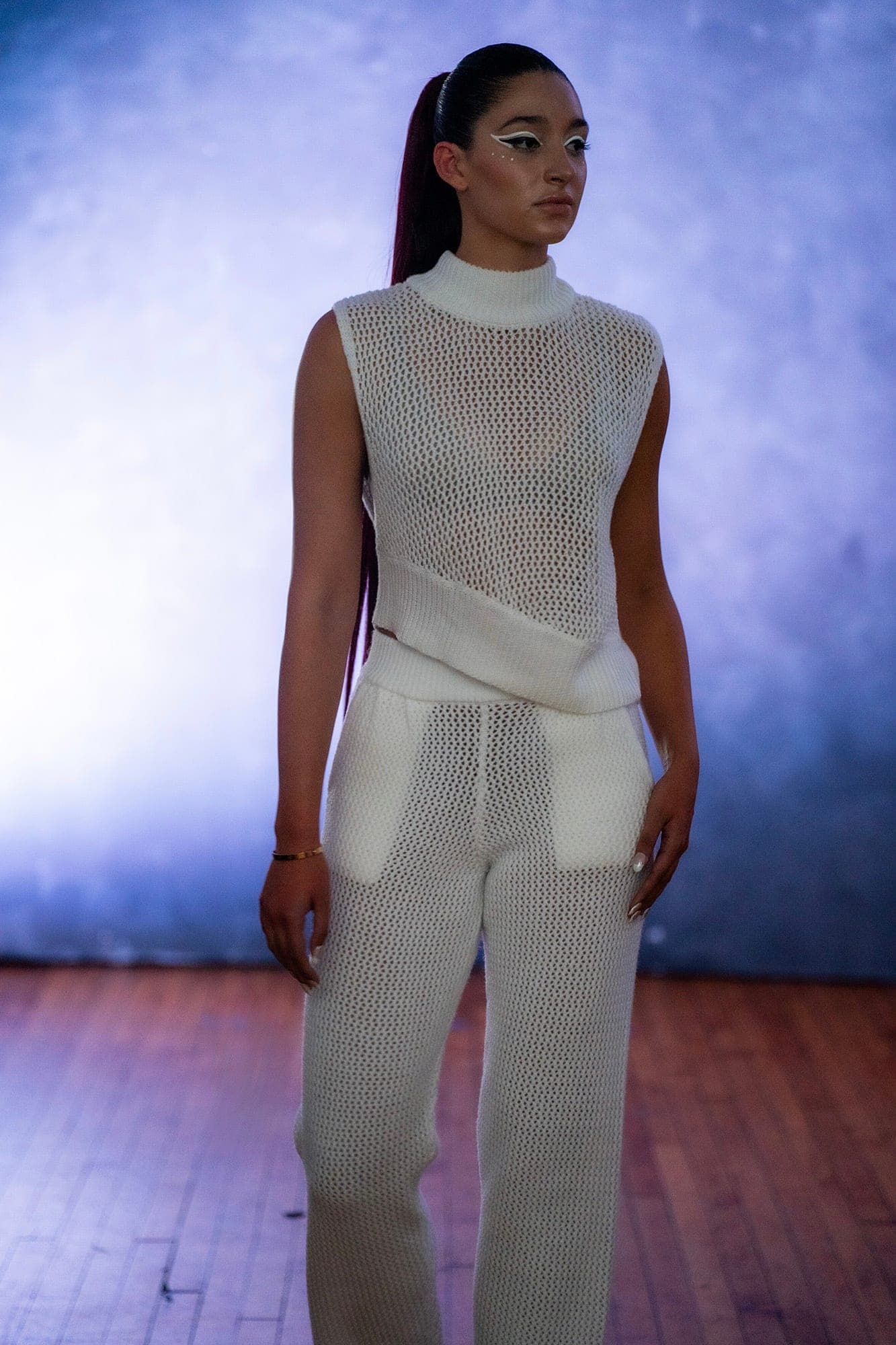 A look from the Woven Dreams runway